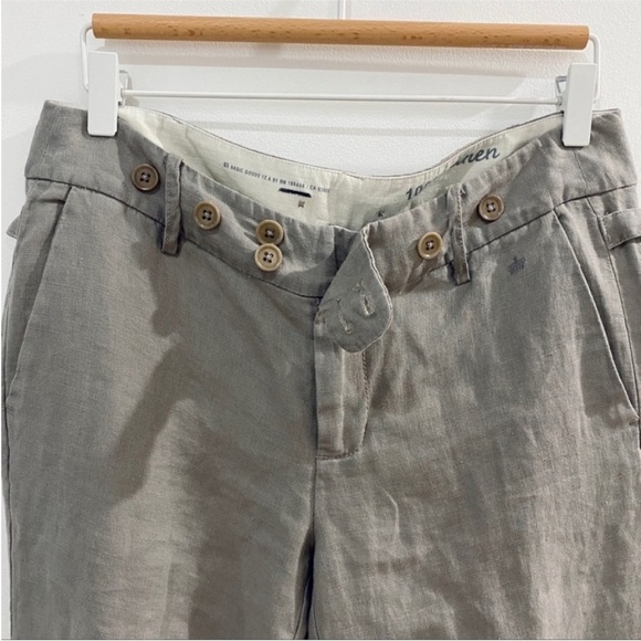 G1 Goods 100% gray linen pants NEW - Picture 6 of 16